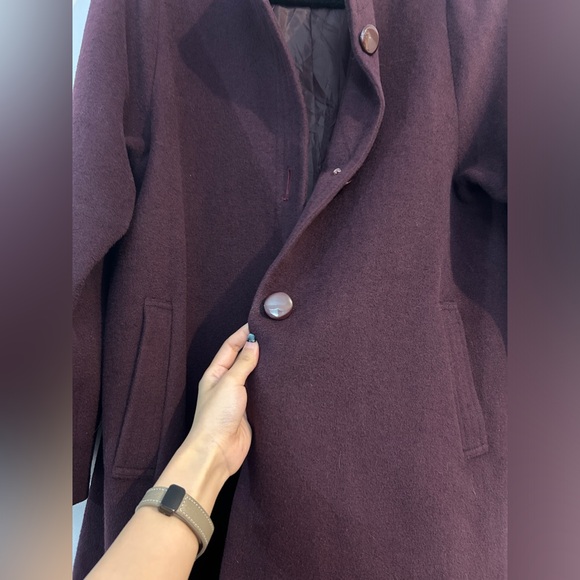 Pure Angora purple coat - Picture 4 of 5